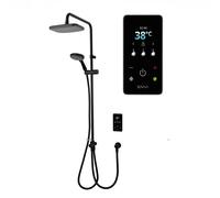 Triton ENVi 9.0kW Electric Shower With DuElec Shower Kit - Black
