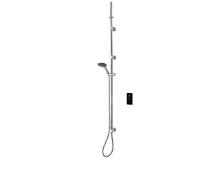 Triton Envi 9.0Kw Thermo Silver Electric Shower Single Outlet Ceiling Fed Kit