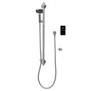Triton Showers ENVI® Thermostatic Electric Shower 9.5 kW | Grab Kit | Smart Digital Shower with Showerhead & Anti-Twist Hose | Inclusive Shower