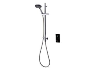 Triton Envi® Gloss Silver Effect Thermostatic Electric Shower, 9Kw