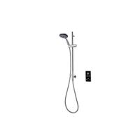 Triton ENVI® | Thermostatic Electric Shower | 9 kW | Inline Wall Fed Shower Kit | Smart Shower | Digital Shower | with Showerhead & Anti Twist Hose | Chrome | Electric Shower Set, GEENVE92