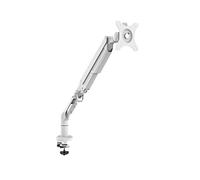 Triton gas lift single monitor arm, White