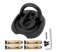 Triton Motorcycle Ground Anchor Heavy Duty Hardened Steel Flip Up and Down Floor Wall Anchor Perfect High Security Lock for Bicycle Motorbike Scooter Safety