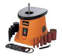 Triton Oscillating Spindle Sander - 450W Bench-Top Sander with 6 Sleeves, Tilting Table & Dust Extraction Port (TSPS450 / 516693)