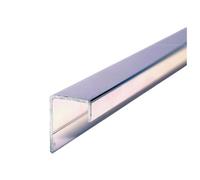 Triton Panel End Cap (W)11mm (T)11mm - Gloss Chrome Effect