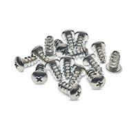 Triton Products 1/4'' DuraHook Pegboard Screws - 50 Pack, Silver