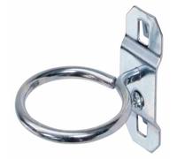 Triton Products 54117 LocHook 2-1/2-Inch Single Ring 1-3/4-Inch I.D. Zinc Plated Steel Tool Holder for LocBoard, 5-Pack