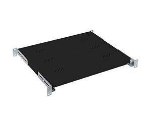 Triton Rack Shelf 19" Height 1U, Maximum Load 40kg, Depth 350mm, Light Grey (RAB-UP-350