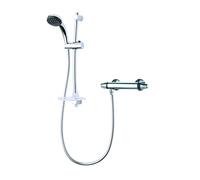 Triton Showers Asti Diverter Mixer | Chrome Mixer Shower| Thermostatic Mixer Shower | Mixer Shower for Bathroom