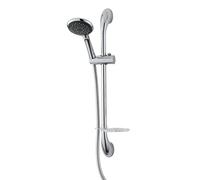 Triton Showers Riser Rail | Shower Slider Rail| Shower Pole Holder | Deluxe | Chrome | Easy to Fit Shower Rail