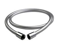 Triton Silver Effect Stainless Steel Shower Hose, (L)1.5M