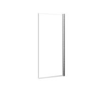 Triton Straight Chrome Effect Frame Bath Screen (W)800mm (H)1500mm