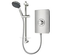 Triton Style 3 Electric Shower - Aspirante (Brushed Steel, 9.5kW)