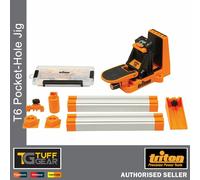 Triton T6 Pocket-Hole Jig Bench Mounted SpeedDrive Drill Holder, Joinery Work