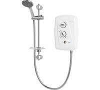 Triton T80 Easi-Fit+ White Manual Electric Shower, 10.5Kw