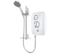 Triton T80 Easi-Fit+ White Thermostatic Electric Shower, 8.5Kw