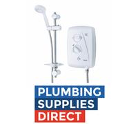 Triton T80Z Fast Fit 8.5Kw Electric Shower White Left & Right Entry T80Xr T80Si
