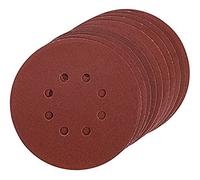 Triton TPTA12467082 150 mm 240 Grit Hook and Loop Sanding Disc - Multi-Colour (Pack of 10)