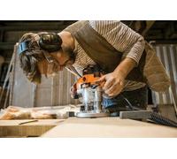 2400W Dual Mode Precision Plunge Router TRA001 - Silverline - 100085