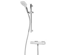Triton Showers | Velino Cool Touch Bar Mixer | Triton Showers| Thermostatic Shower Mixer Set | Chrome | Cool Touch Technology | Handheld Shower | Anti Scald Shower | Mixer Bar Kit