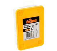 Triton Zinc Pocket-Hole Screws Washer Head Coarse P/HC 8 x 1-1/4" 250pk (364986)