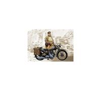 Triumph 3HW - MILITARY MOTOR BIKES 1/9 - Italeri 7402