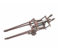 Triumph 3sw 3hw Model Complete Front Girder Fork Assembly Ready To Paint