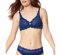 Triumph Bra Amourette 300 W - Underwired Lace Non-Padded Full Cup - Deep Water 38B