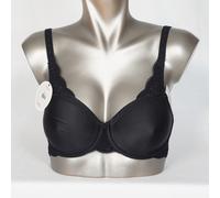 Triumph Amourette 300 W01 bra wired 0004/04 black Minimiser unpadded NEW