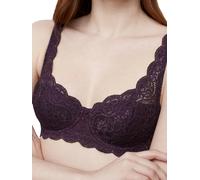 Triumph Womens Amourette 300 WHP Half Cup Padded Bra - Purple Polyamide - Size 34A