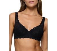 Triumph Amourette Bra - Underwired Padded Half-Cup Lace - Black 32B