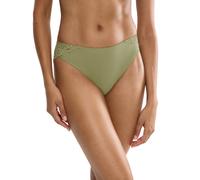 Triumph International Women's Panties Amourette Tai Mid Rise Lace Olive Gold 36