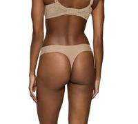Triumph Womens Amourette Hipster Thong - Beige polyamide - Size Medium