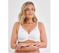 Triumph Amourette W01 Wired Minimiser Bra - Beige, Beige, Size 38F, Women Beige
