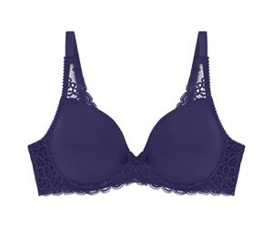 Triumph Amourette Spotlight WHP X Women's Unlined Bra with Underwire, Blue of Prussia, 36D