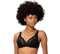 Triumph Women's Bra Amourette Underwired Non-Padded Full-Cup Lace Black 32B