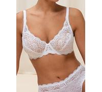 Triumph Amourette Underwired Bra, White, Size 32, Women White