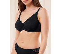 Triumph Amourette W01 Wired Minimiser Bra, Black, Size 32C, Women Black