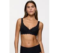 Triumph Amourette Wired Half Push Up Bra, Black, Size 40C, Women Black