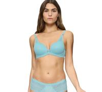 Triumph - Aura Spotlight T WHP Women's Cup Bra - Underwire, Lightly Padded Cups, Elegant Lace Cover, Silver Blue, 34DD