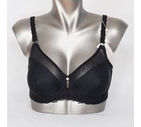 Triumph Azalea Florale W01 bra wired 0004/04 black Minimiser Shape NEW