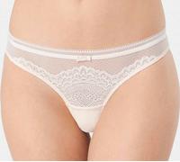 Triumph Beauty-Full Darling String, Full Lace Brief in Orange Highlight