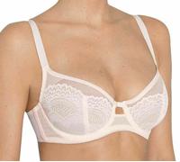 Triumph Beauty-Full Darling W02, Underwired, Lace, Balcony Bra, Orange Highlight