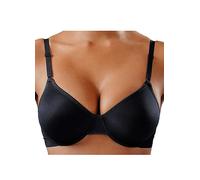 Triumph Women's Micro Fun W Non-padded wired Bra, Black (Black 0004), 36B (Manufacturer size: 80)