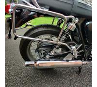 Triumph Bonneville T120/Black Pannier Frames Chrome HEPCO & BECKER (From 2016)