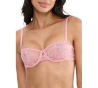 Triumph Comfort Allure Bra WH Non Padded Half Cup Lace Bras Lingerie