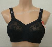 Triumph Doreen N/X, Firm support,Non wired,Lace,Non Padded,Full Cup Bra, Black