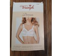 Triumph Doreen Non-Wired Non-Padded Womens Cotton Bra Size 40B BNWT.NEW