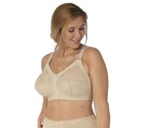 Triumph Womens Doreen Classic Full Cup Bra - Beige Cotton - Size 42H
