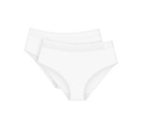 Triumph Women's Feel of Modal Midi 2p Slip, White, M